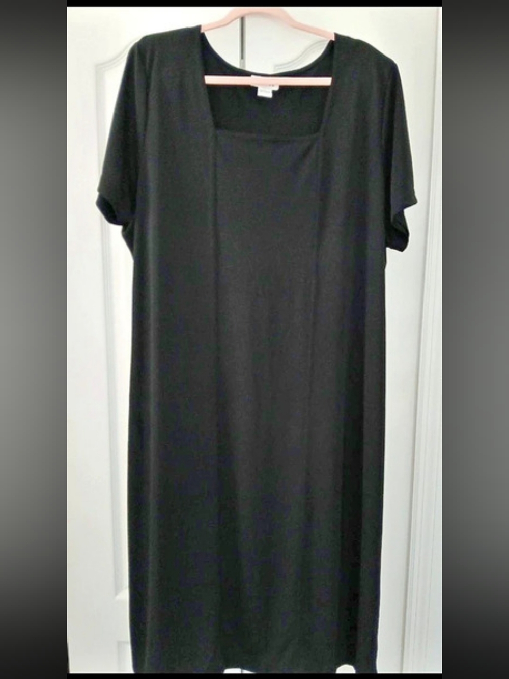Avenue Black Maxi Dress Size 22/24 Like New